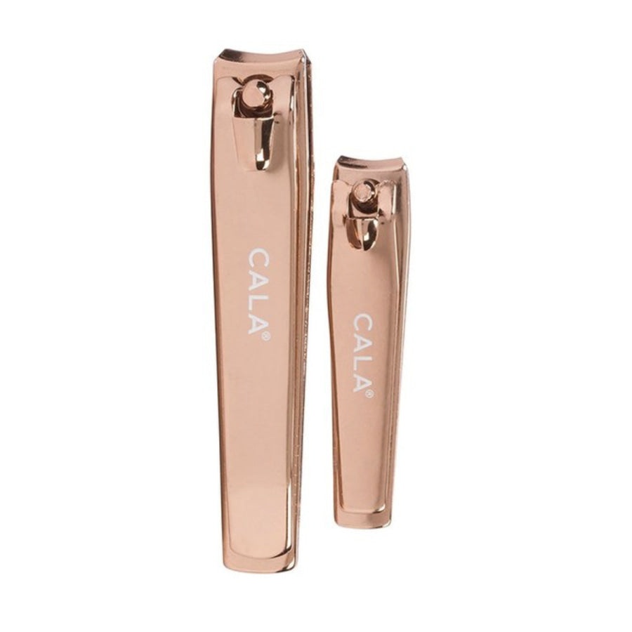 CALA Rose Gold Nail Clipper Duo Rose Gold Nail Tool