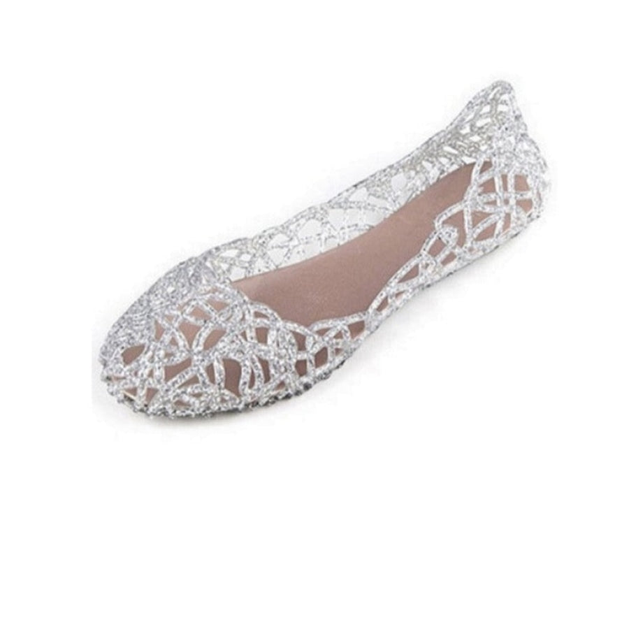 Crystal Jelly Bird Nest Sandals Shoes
