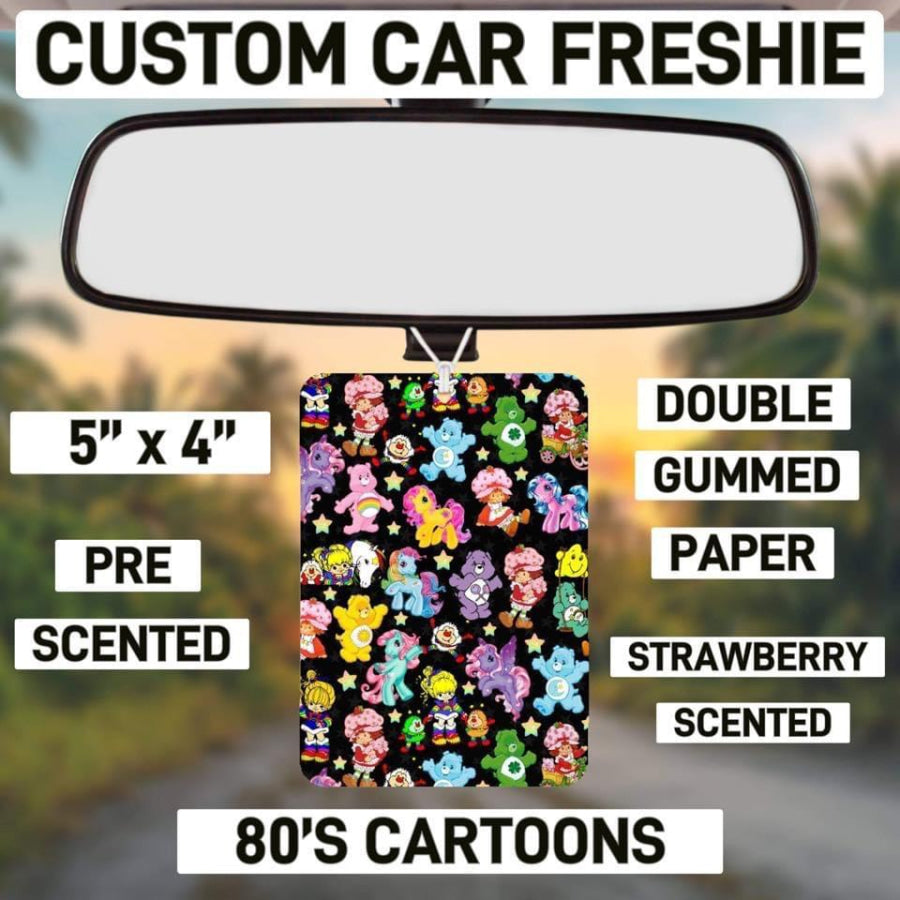 Custom Car Freshie Strawberry Scent