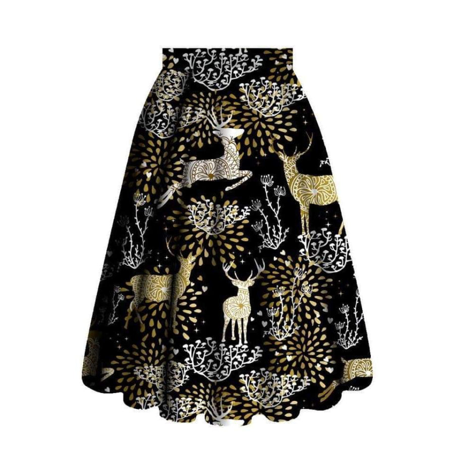 1 Custom Skirts Deer / OS Leggings