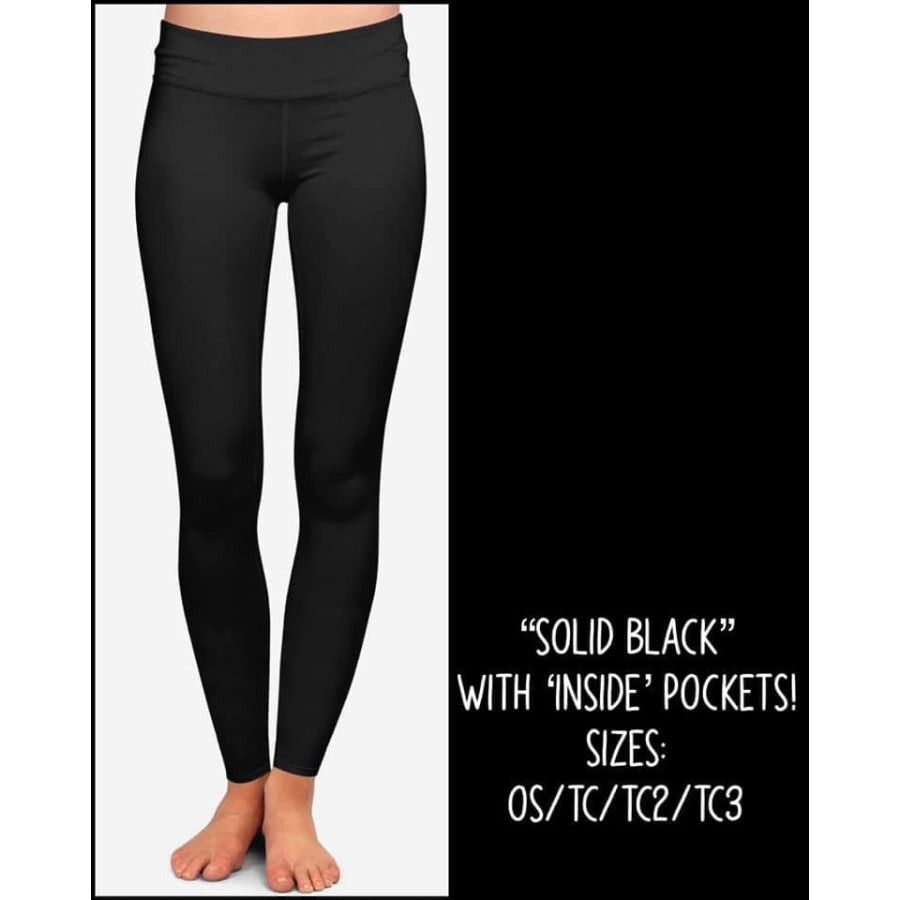 PREORDER Custom Inside Pocket Leggings - Full Length - Closes 14 April - ETA mid July 2022 Leggings