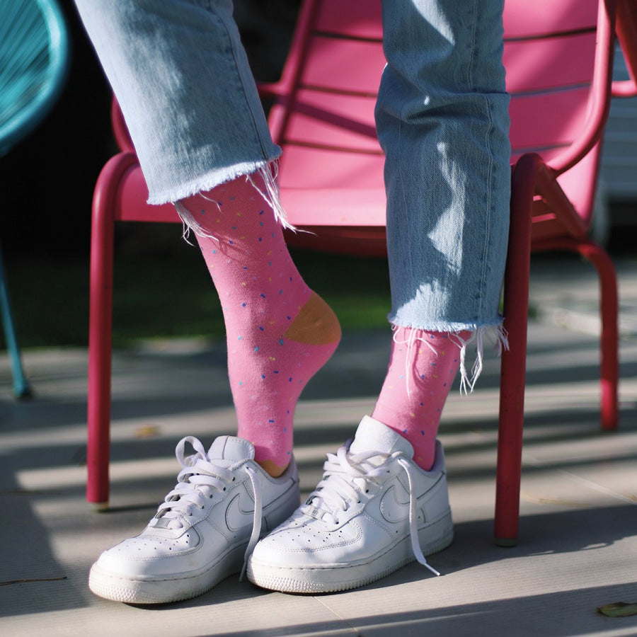 Doughnut Socks - Pink Pink Socks