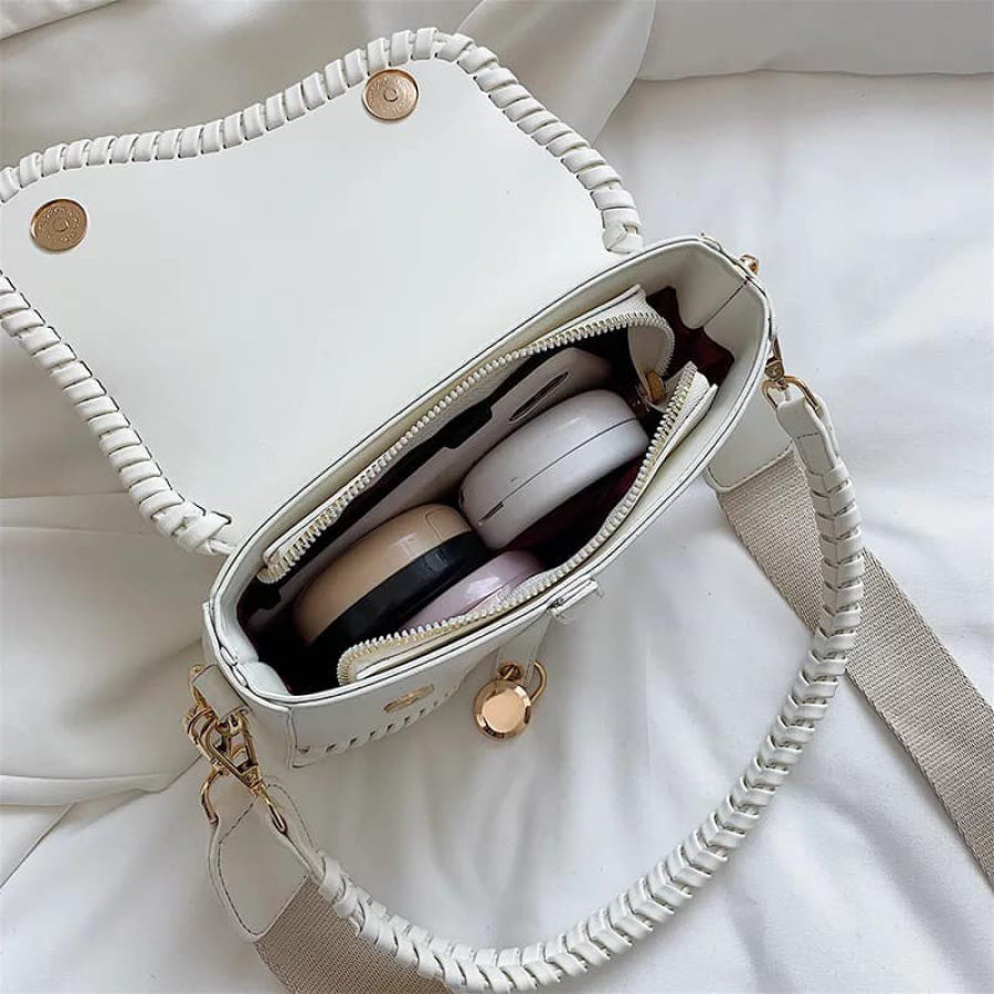 PREORDER Faux Leather Saddle Bag with Cross Body Strap - Closes 3 March - ETA late April 2022 Handbags
