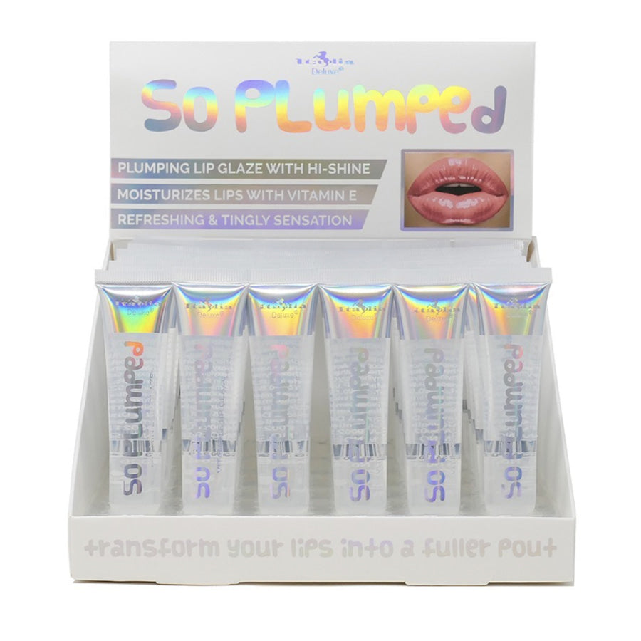 Italia Deluxe So Plumped Vitamin E Lip Glaze So Plumped Lip Balm