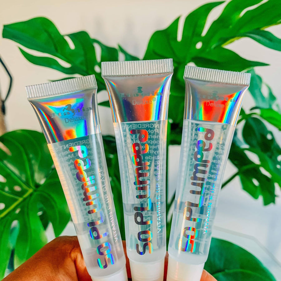 Italia Deluxe So Plumped Vitamin E Lip Glaze So Plumped Lip Balm