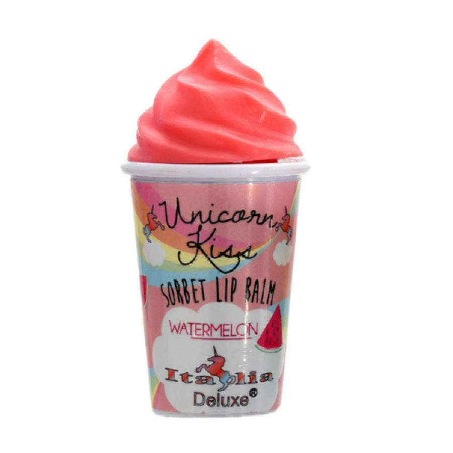 Italia Deluxe Unicorn Kiss Sorbet Lip Balm Watermelon Lip Balm