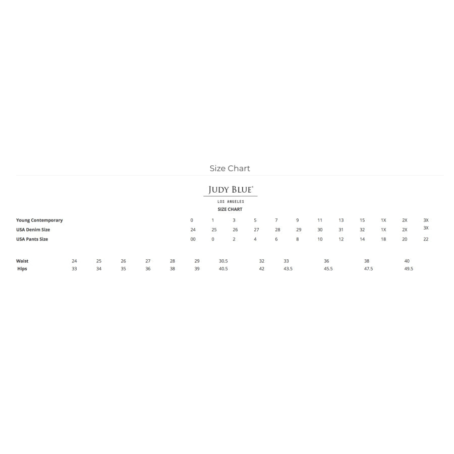 Judy Blue Denim Flare Jeans Denim Jeans