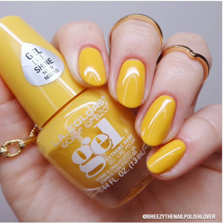 L.A. Colors - Boho Chic Extreme Shine Gel-like Nail Polish - Monarch Nail Polish