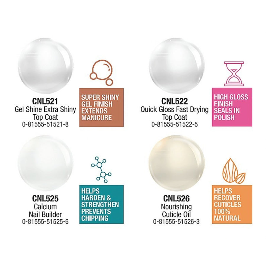 L.A. Colors - Salon Fabulous Nail Treatments - 8 Formulas Nail Polish