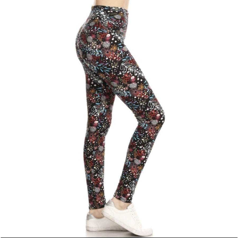 Leaf Feathers Leaf Feather / OS Leggings