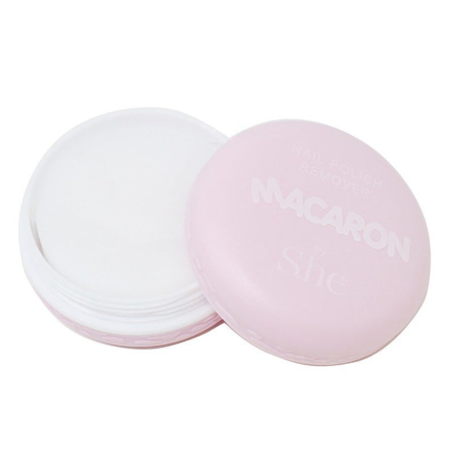 New! Makeup S.he Macaron Nail Polish Remover - 6 Colours Lavender Nail Polish Remover