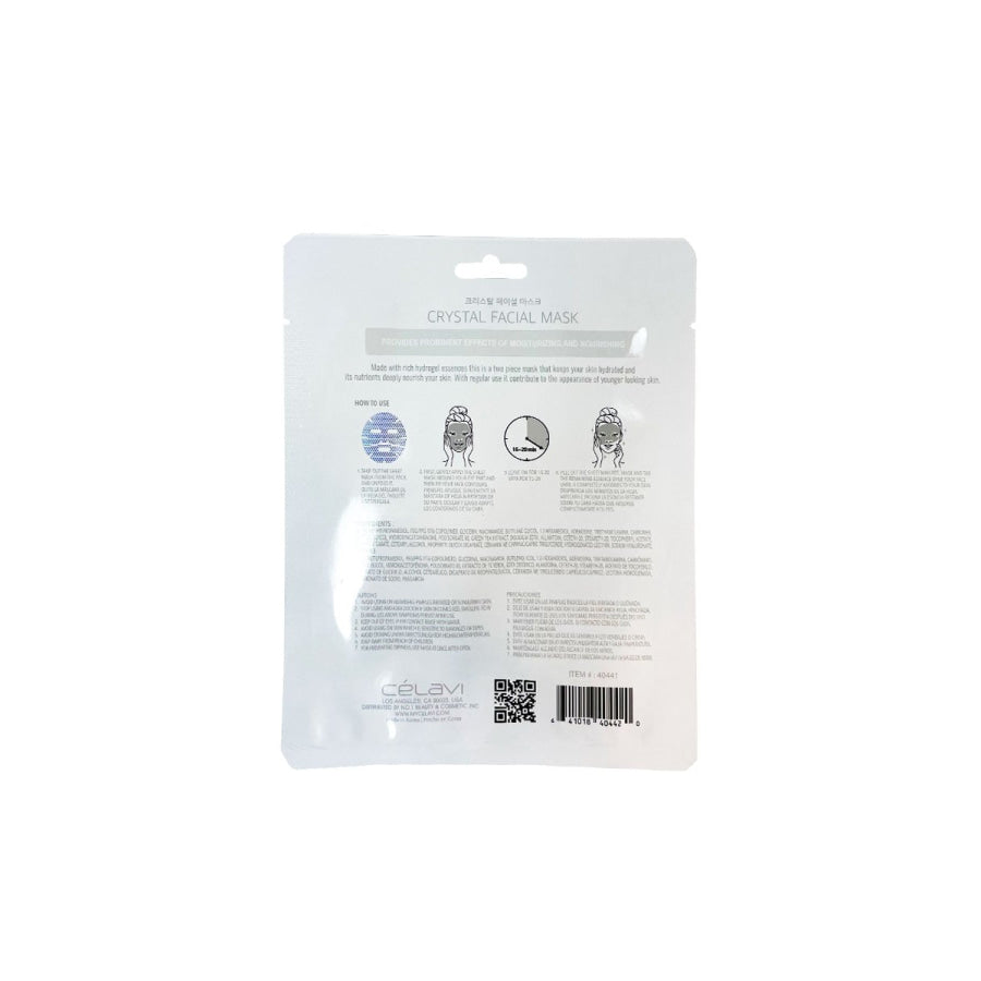 New! Célavi Crystal Facial Sheet Mask Facial Mask
