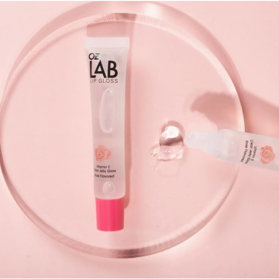 OZ LAB Clear Rose Flavoured Jelly Gloss Lip Gloss