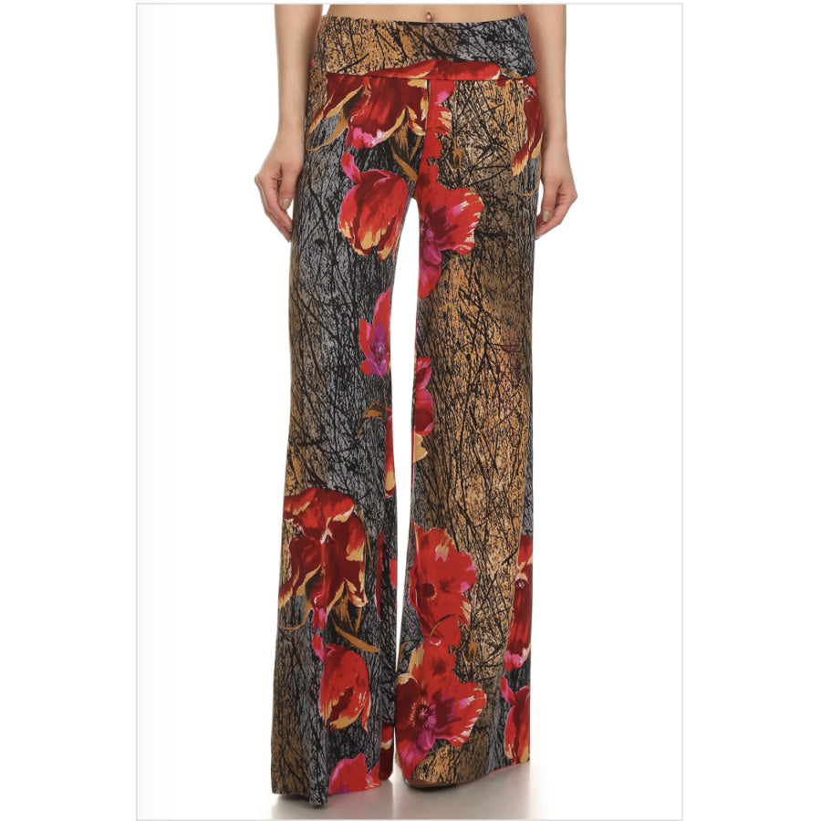 NEW! Printed Palazzo Pants in Slinky Fabric Palazzo Pants