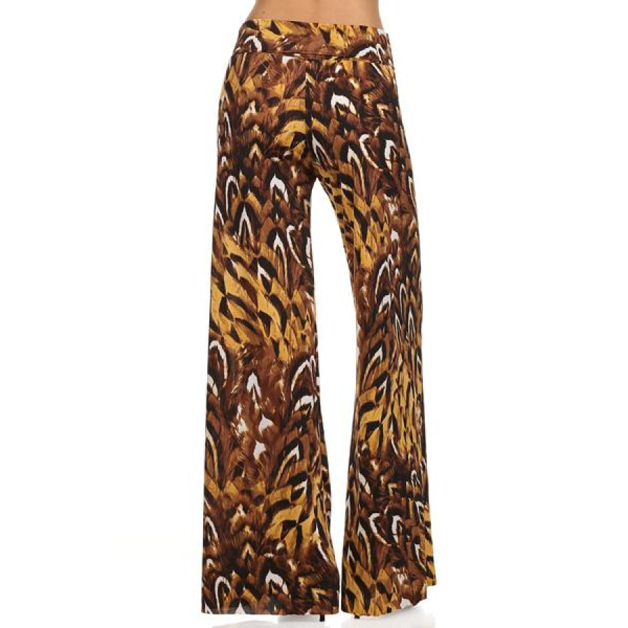 NEW! Printed Palazzo Pants in Slinky Fabric Palazzo Pants