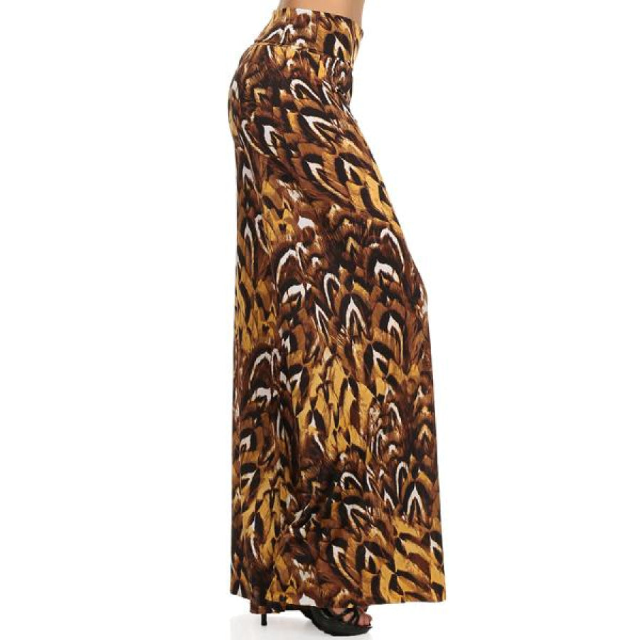 NEW! Printed Palazzo Pants in Slinky Fabric Palazzo Pants