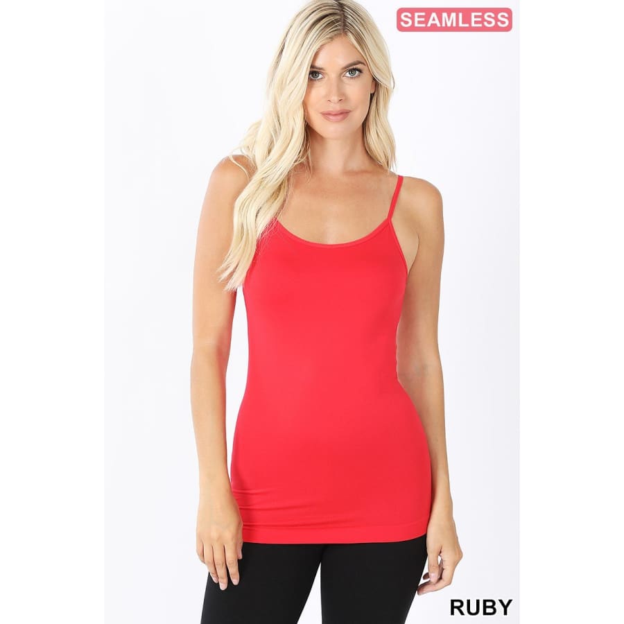 NEW! Seamless Camisole Top with Adjustable Straps Tops