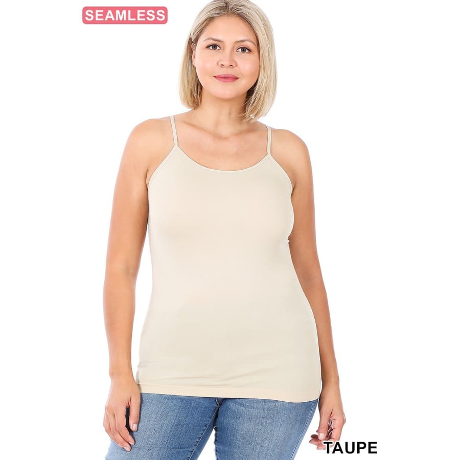 NEW! Seamless Camisole Top with Adjustable Straps Tops