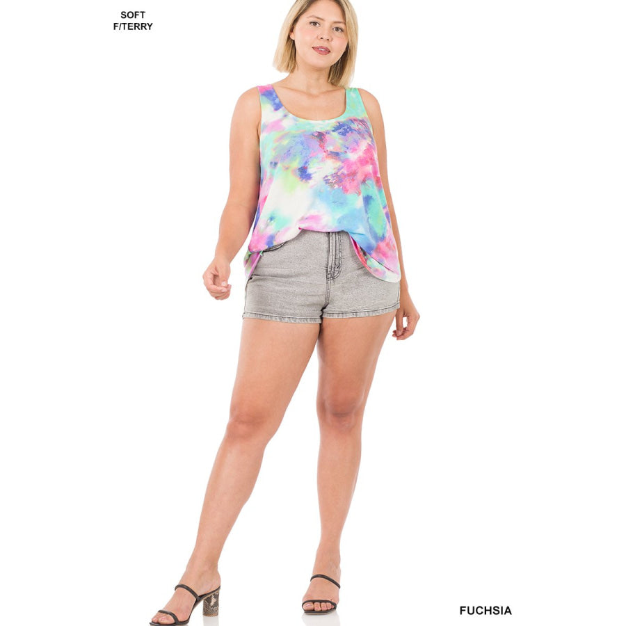 Coming Soon! Soft French Terry Tie Dye Top Tops