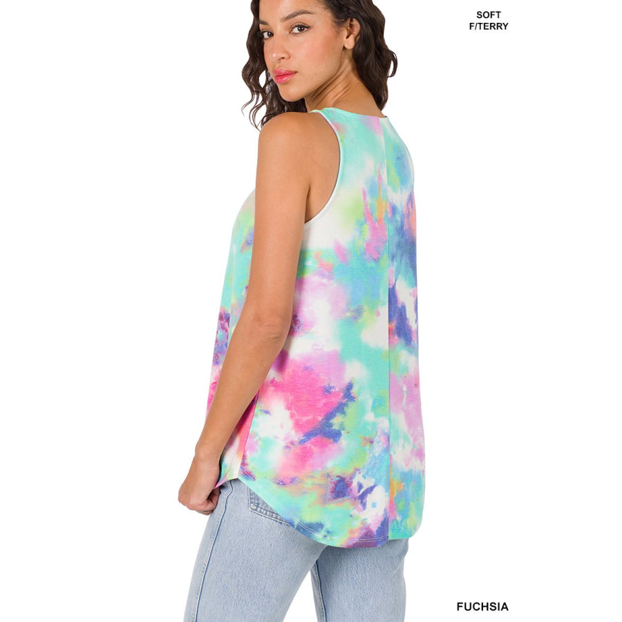 Coming Soon! Soft French Terry Tie Dye Top Tops