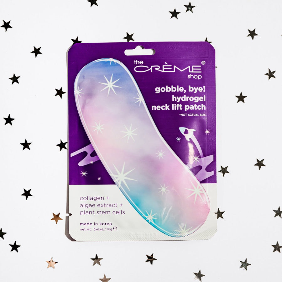The Crème Shop Galaxy Gobble Bye! Hydrogel neck lift patch Skin Patch