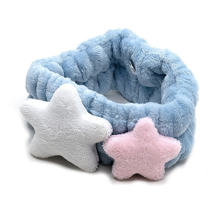 The Crème Shop Pink Star 3D Teddy Headyband™ | Cruelty-Free & Vegan Headband