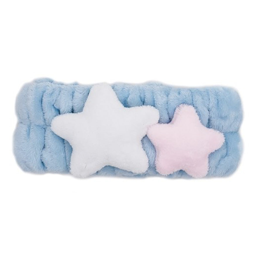 The Crème Shop Pink Star 3D Teddy Headyband™ | Cruelty-Free & Vegan Headband