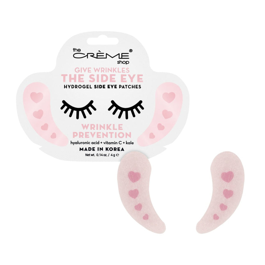 The Crème Shop The Side Eye Wrinkle Prevention Patches (Hyaluronic Acid Vitamin C Kale) Eye Wrinkle Patches
