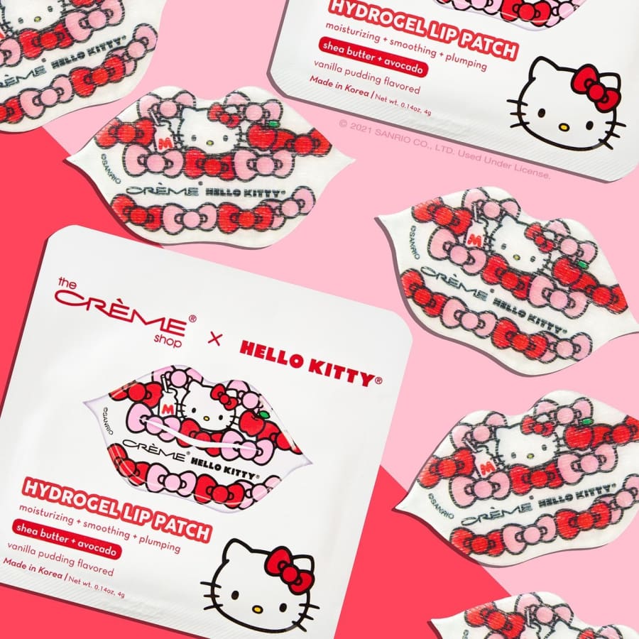 The Crème Shop x Hello Kitty - Hydrogel Lip Patch - Vanilla Pudding Flavour Lip Patch