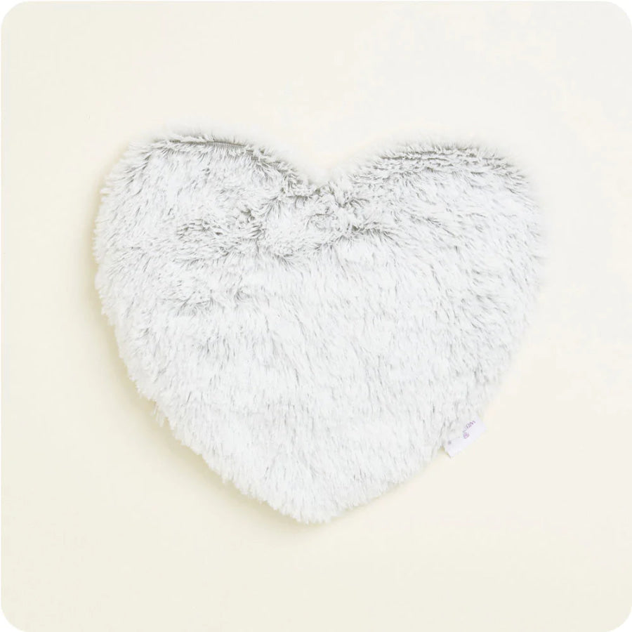 COMING SOON! Warmies Marshmallow Gray Heart Heat Pad Heat Pack