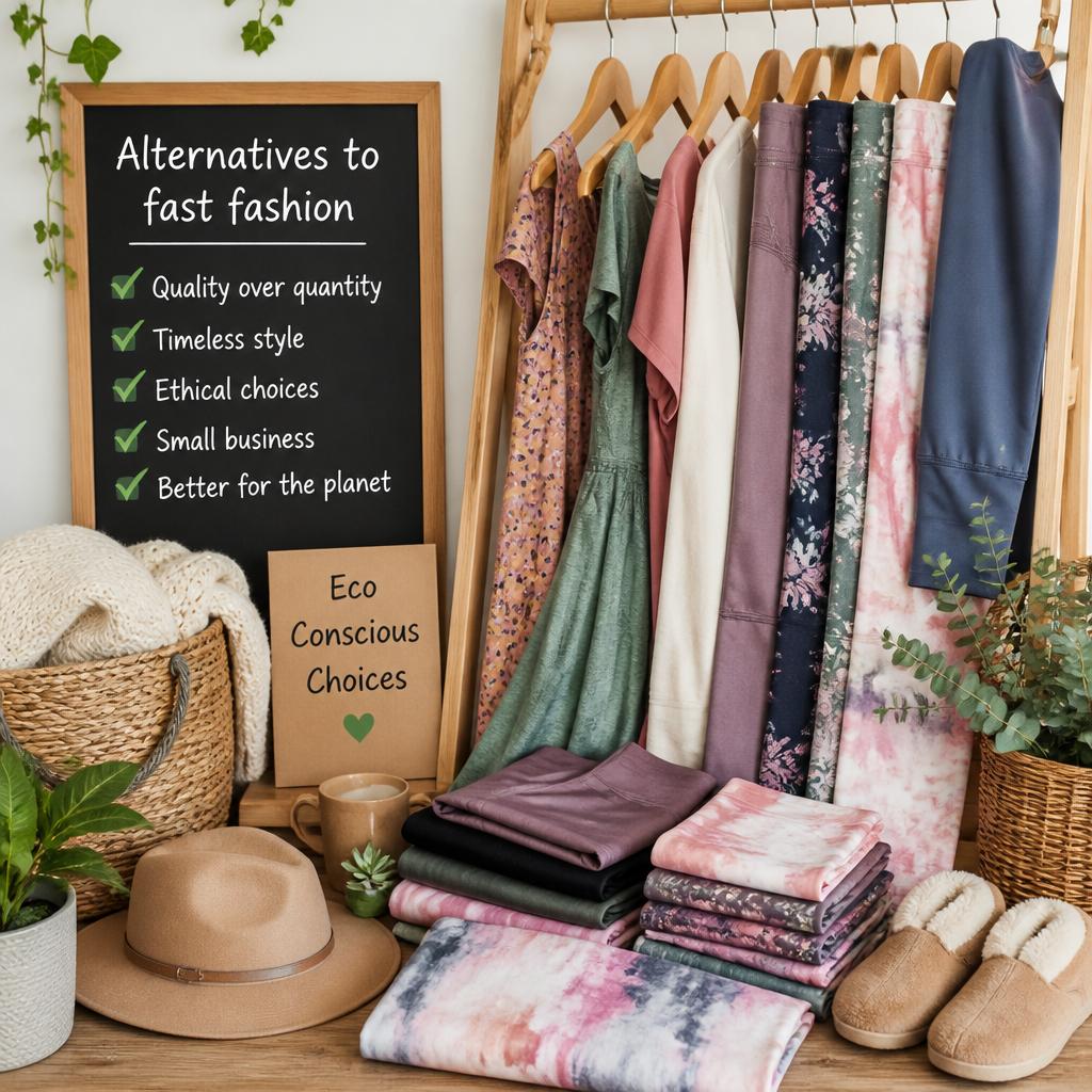 Alternatives to Fast Fashion: A Sustainable Shopping Guide