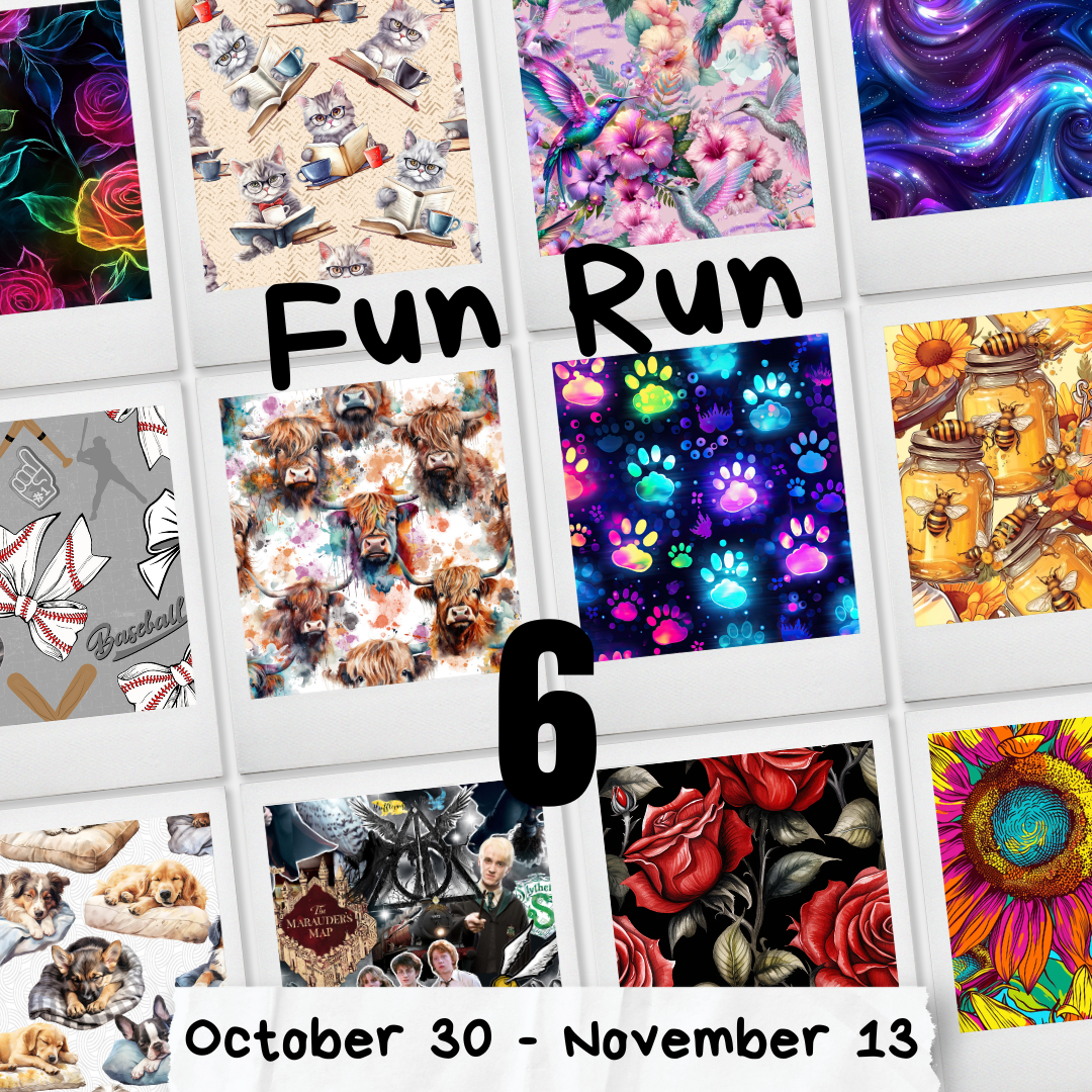 Preorder Custom FUN RUN 6 - Closes 13 Nov