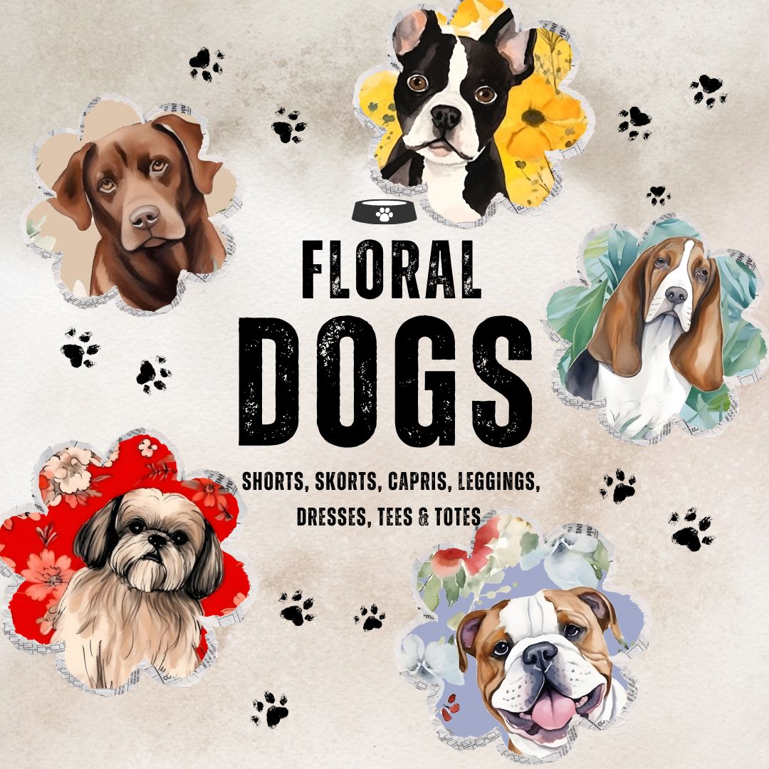 Preorder Custom FLORAL DOGS Collection - Closes 26 May