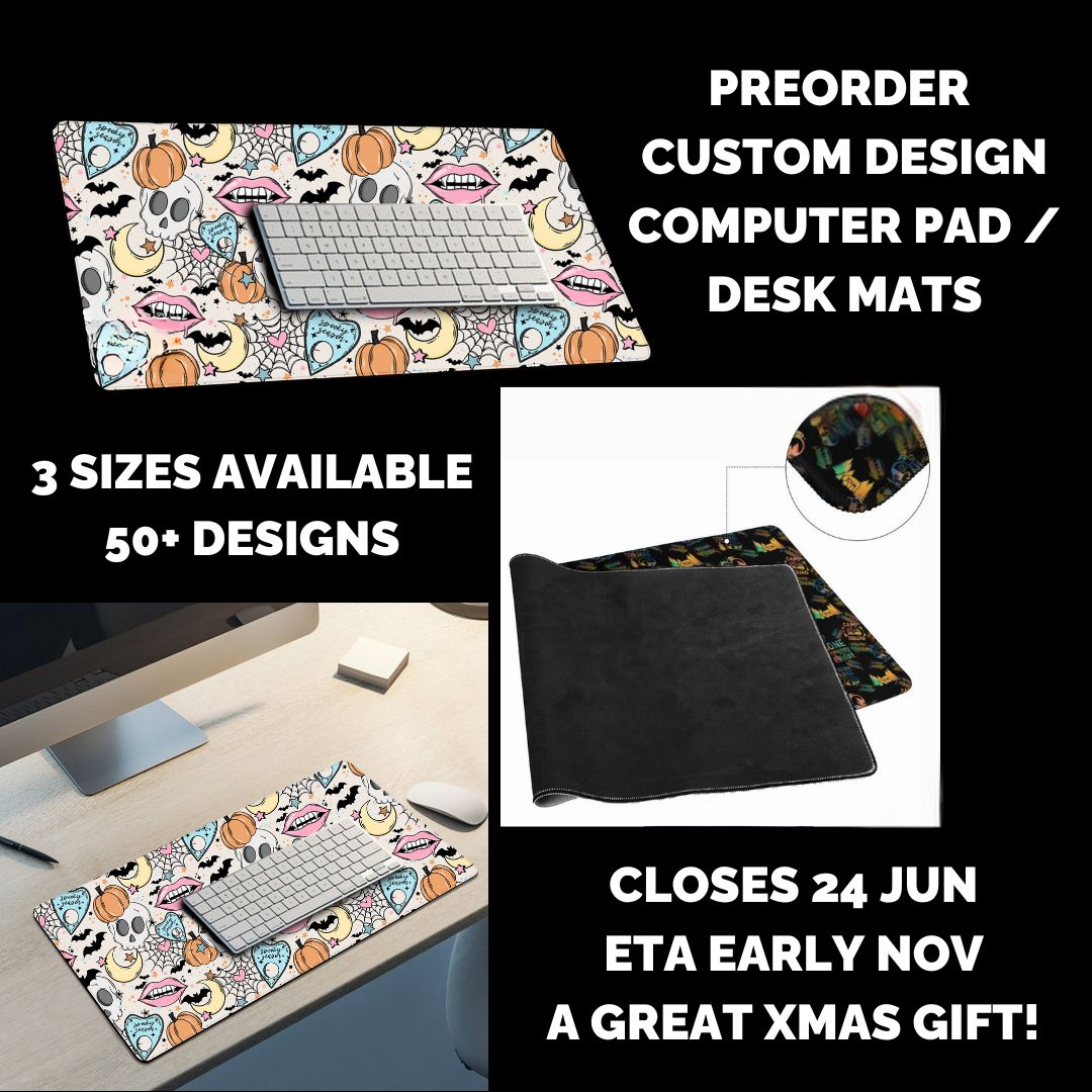 Preorder Custom Design Desk Mats - Closes 24 Jun
