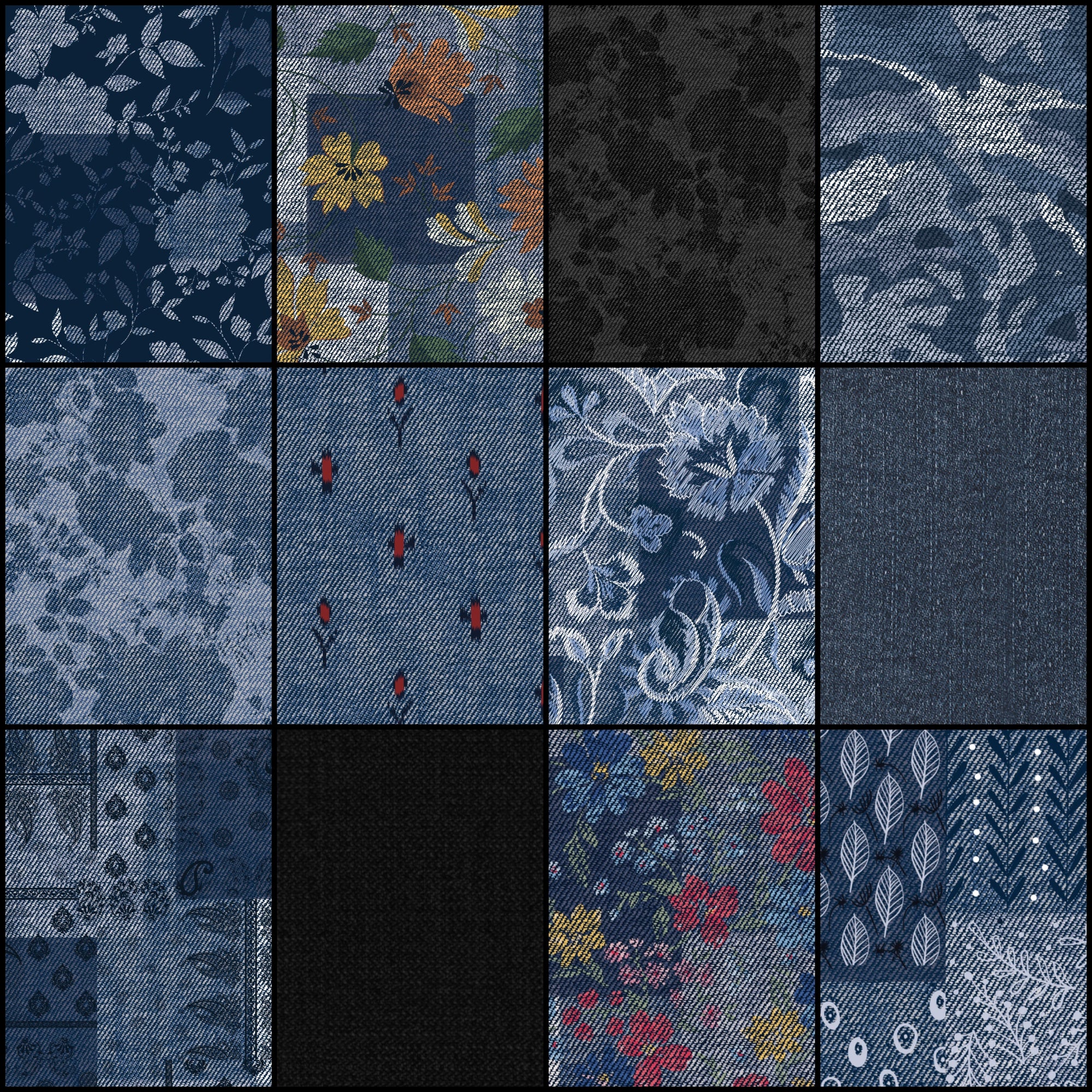 Preorder Custom Faux Denim Printed Leggings with Pockets - Closes 21 Oct