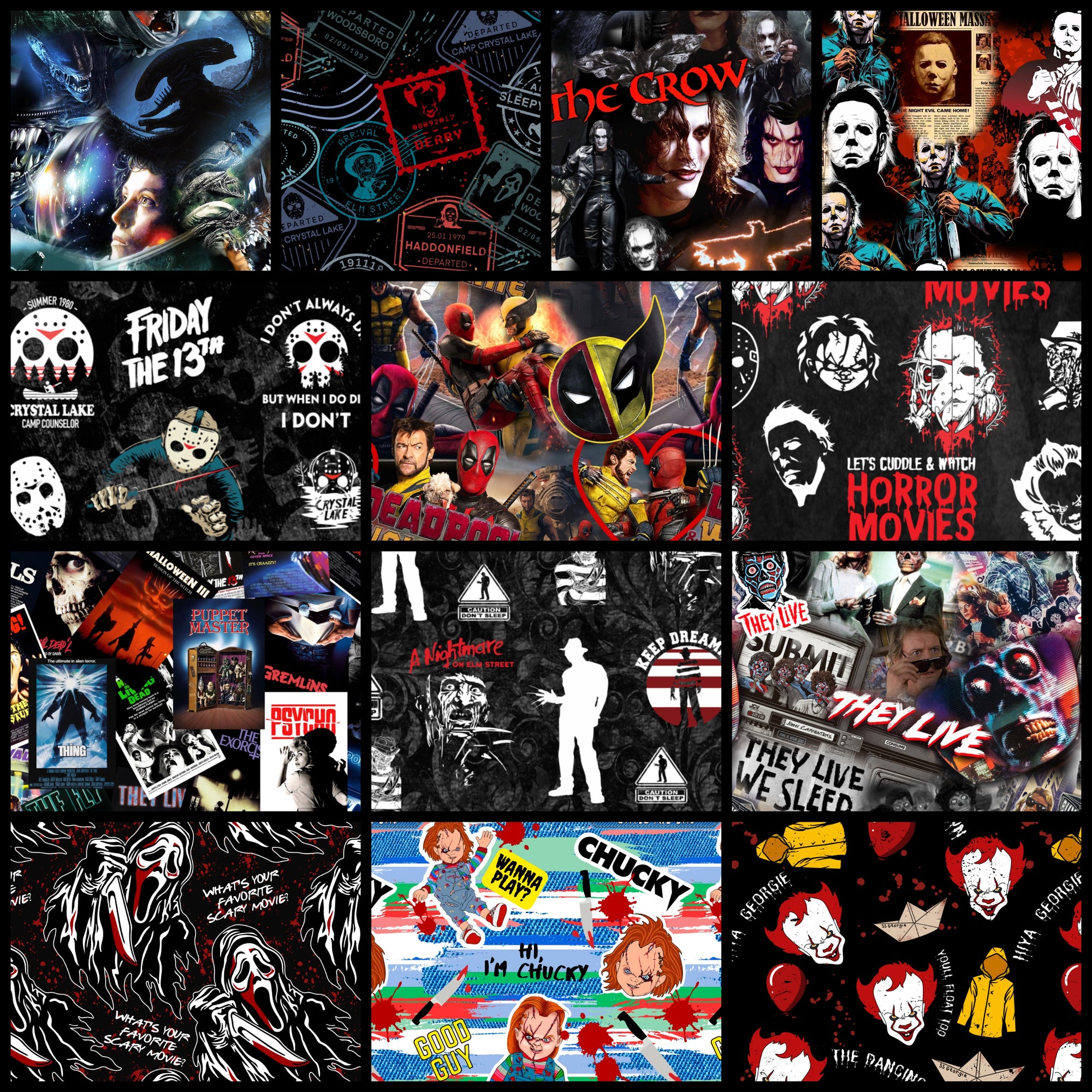 Preorder Custom HORROR Collection - Closes 26 Sep