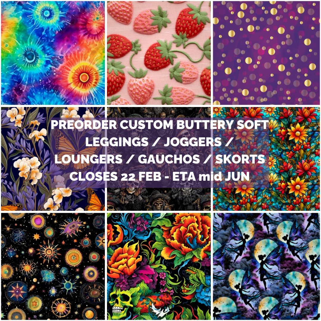 Preorder Custom Buttery Soft Styles - Closes 22 Feb