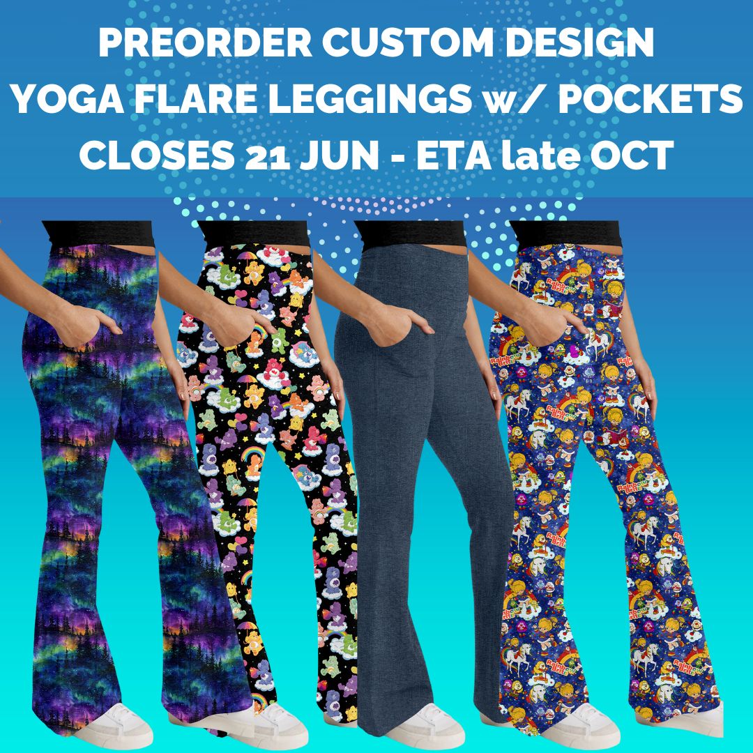 Preorder Custom Yoga Flare Leggings - Closes 21 Jun