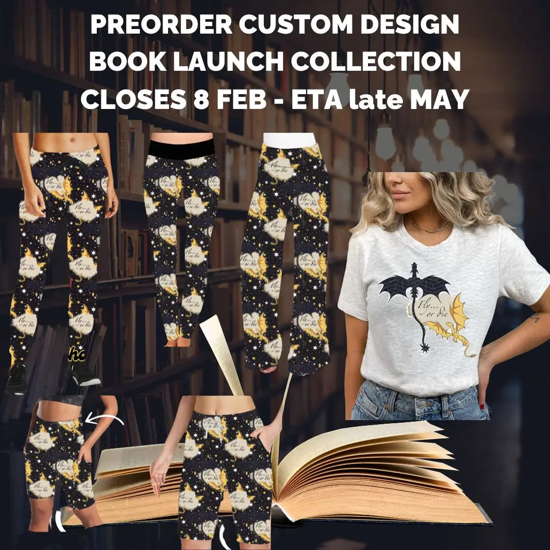 Preorder Custom BOOK LAUNCH Collection - Closes 8 Feb