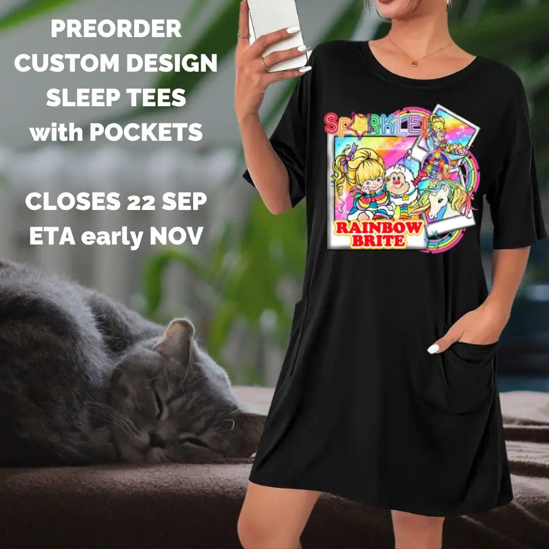 Preorder Custom Sleep Tees - Closes 22 Sep