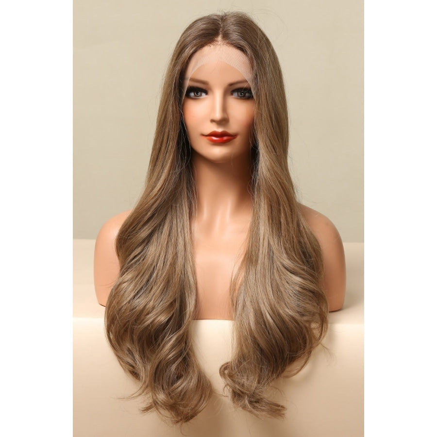 13*2 Lace Front Wigs Synthetic Long Wave 26 150% Density in Golden Brown Golden Brown / One Size