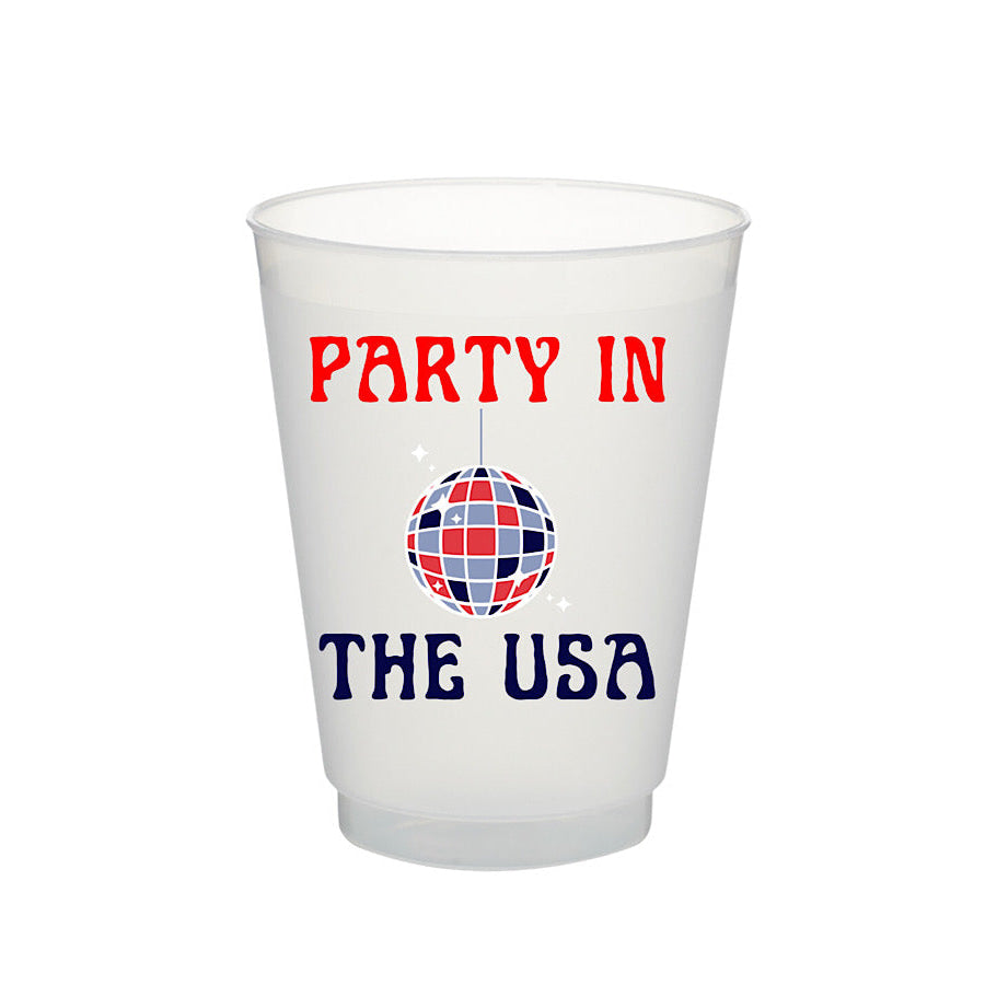 16oz Party in the USA Flex Cup - ETA 4/20 WS 600 Accessories