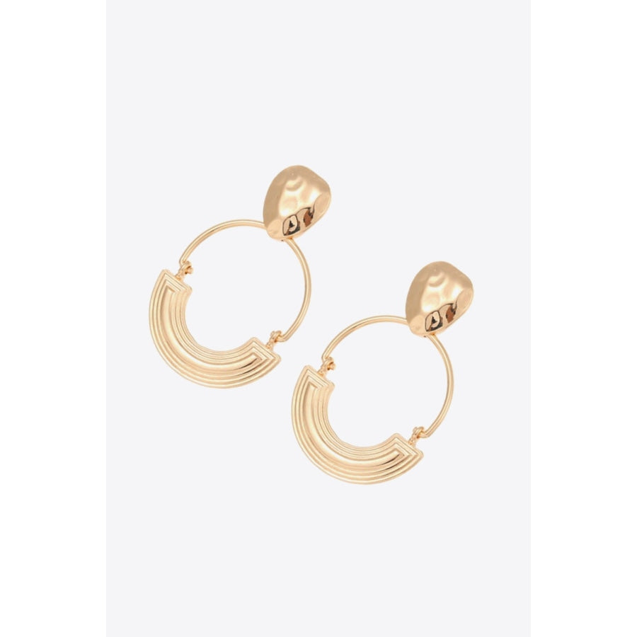 18K Gold-Plated Drop Earrings Gold / One Size