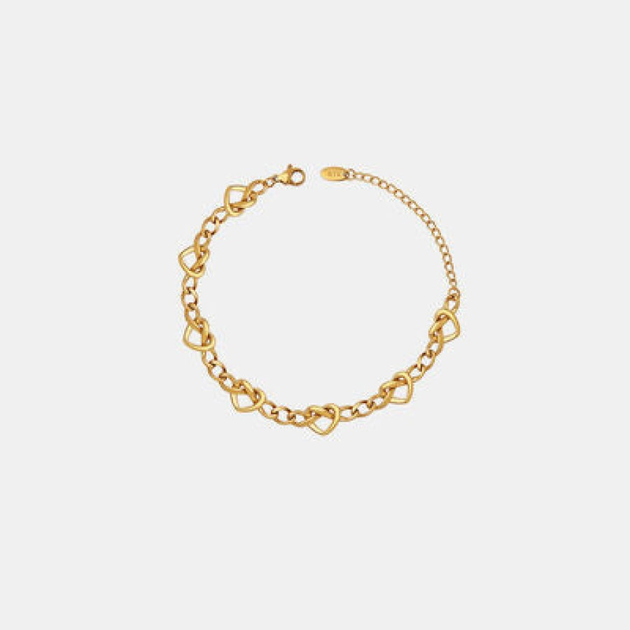 18K Gold-Plated Titanium Steel Bracelet Apparel and Accessories