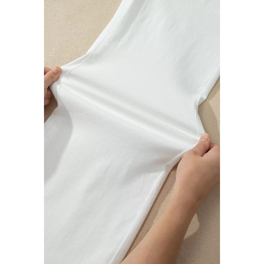 2-Button High Waist Wide Leg Jeans Apparel and Accessories