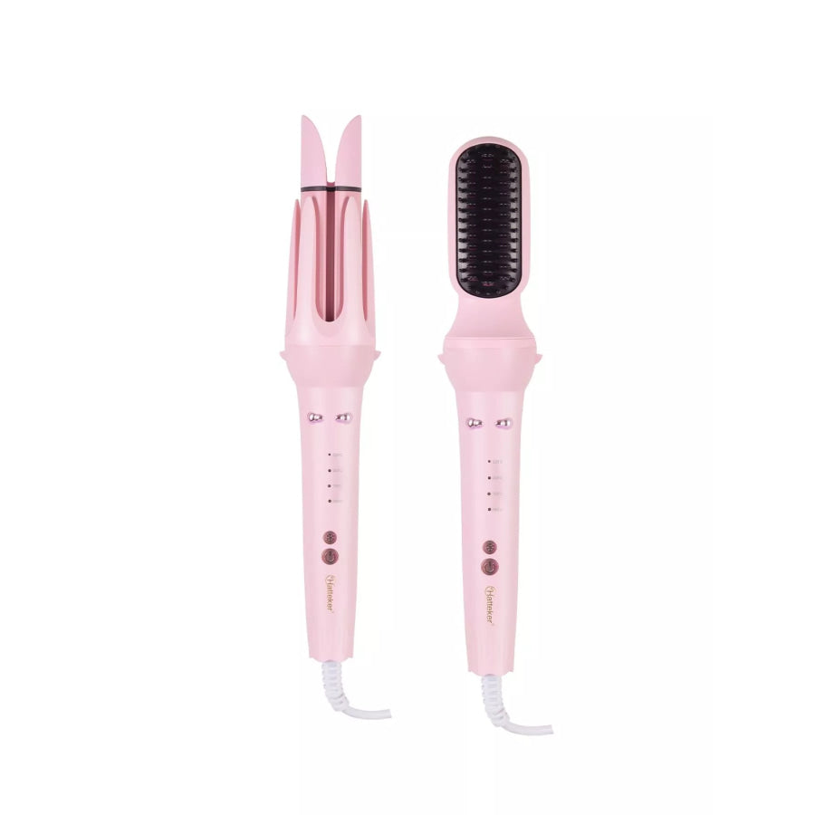 2-in-1 Automatic Rotating Ceramic Curling Iron Apparel and Accessories