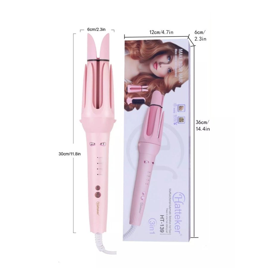 2-in-1 Automatic Rotating Ceramic Curling Iron Apparel and Accessories