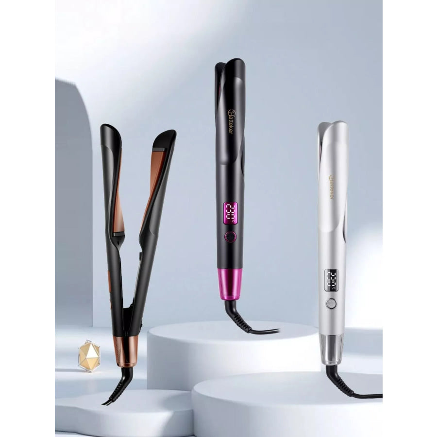 2-in-1 Curling Iron Hot Pink / European plug Apparel and Accessories