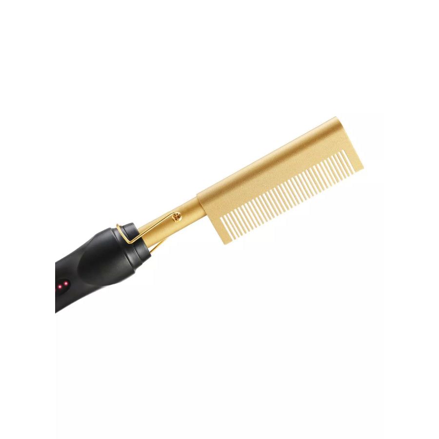 2-in-1 Curling Straightening Brush Hair Apparel and Accessories