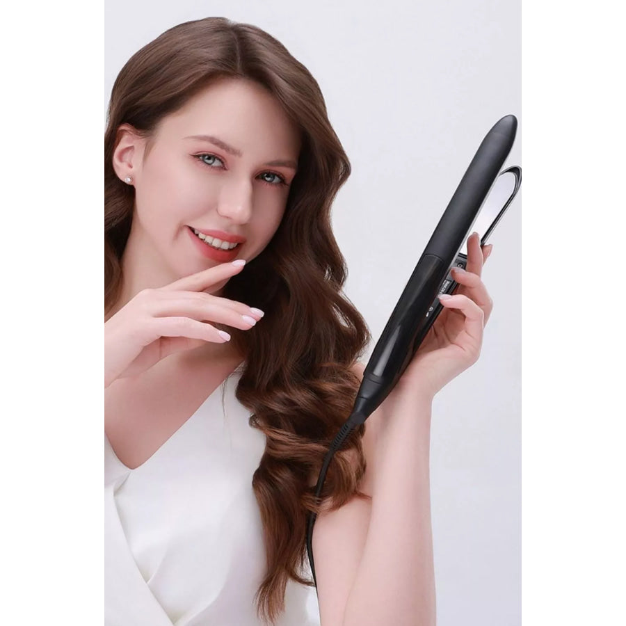 2-in-1 Curling & Straightening Iron Apparel and Accessories